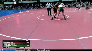 165 lbs Quarterfinal - Aiden Jones, Samurai Wrestling Club vs Gwendolyn Hall, Chesapeake