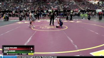 126 lbs Cons. Round 5 - Alexis Pavlides, Riverton vs Eden Garner, Eagle