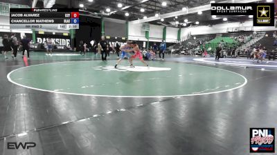 144 kg Rr Rnd 2 - Jacob Alvarez, Izzy Style Wrestling vs Chancellor Mathews, Black Fox Wrestling Academy