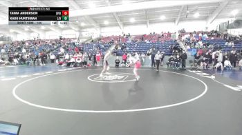 144 lbs Quarterfinal - Taima Anderson, Spanish Fork vs Kass Huntsman, Layton