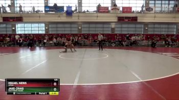 125 lbs Champ. Round 1 - Jake Craig, Southern Maine vs Mikael Neris, Utica