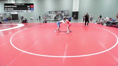 144 lbs Graham Wilde, South Dakota Blue vs Jet Brown, Missouri