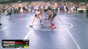 112 lbs Champ. Round 1 - Ethan Hamilton, Victory Elite Wrestling vs Branlun Simon, Unattached