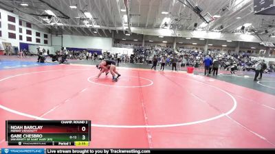 184 lbs Champ. Round 2 - Noah Barclay, Midway University vs Gabe Chesbro, University Of Saint Mary (KS)