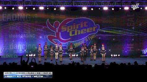 Liberty All Stars - Militia [2026 L1 Junior - Flex - D2 Day 2] 2026 Spirit Cheer Grand Nationals