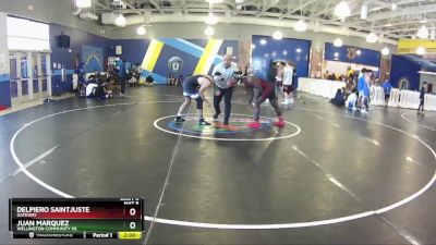 150 White Cons. Round 2 - Juan Marquez, Wellington Community Hs vs Delpiero Saintjuste, Gateway