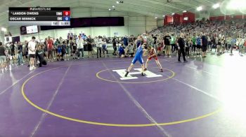 78 lbs Semis - Landon Owens, Team Donahoe Wrestling Club vs Oscar Minnick, Knights Wrestling Club
