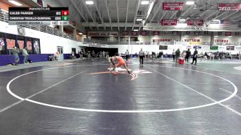 125 lbs Champ. Round 2 - Caleb Parker, Missouri Valley vs Christian Trujillo-Quintana, Graceland University
