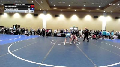 138 lbs Champ. Round 2 - Andrew Kapec, Pennsylvania vs Braden Jones, New Jersey