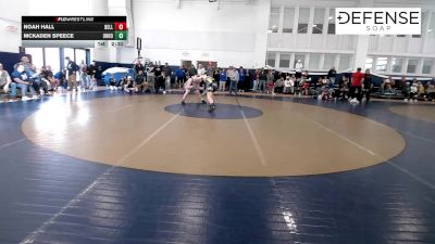 165 lbs Round Of 32 - Noah Hall, Bellarmine vs McKaden Speece, Unrostered