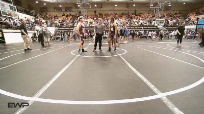 195 lbs Rr Rnd 2 - Amir Braddick, Midwest City Bombers Youth Wrestling Club vs Ian Wise, Eufaula Ironheads Wrestling Club