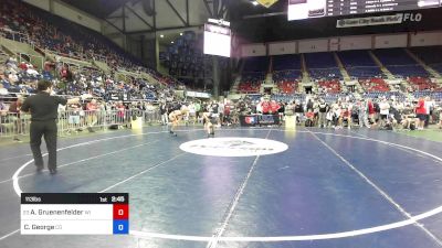 113 lbs Rnd Of 64 - Aidan Gruenenfelder, WI vs Colin George, CO