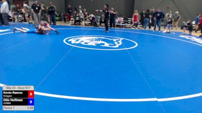 110 lbs Semis - Kevin Ramos, Oregon vs Otto Huffman, COWA
