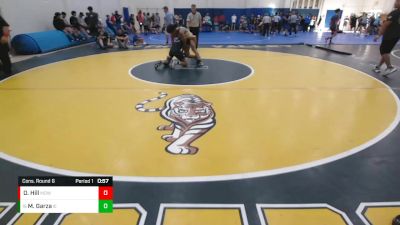 138 lbs Cons. Round 6 - Mathius Garza, Inland Elite vs Orion Hill, Mad Dawg WC