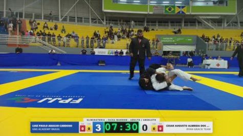 CESAR AUGUSTO ALMEIDA DOS SANTOS vs LUIZ PAULO ARAUJO CARDOSO 2026 FPJJ Circuito Paulista GI Etapa 3