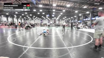 105 lbs Rr Rnd 2 - Waylynn Barrows, Buffalo Valley Wrestling Club MS Black vs Bryce Fiore, Mat Assassins Red