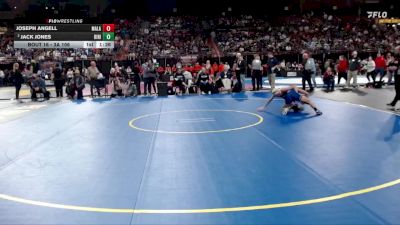 3A 106 lbs Champ. Round 1 - Joseph Angell, Malad vs Jack Jones, Ririe
