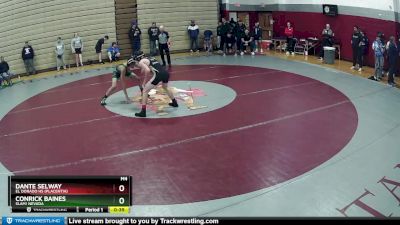 132 lbs Cons. Round 5 - Dante Selway, El Dorado HS (Placentia) vs Conrick Baines, SLAM! NEVADA