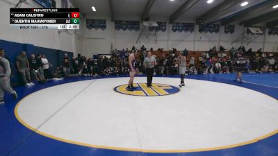 179 lbs Champ. Round 3 - Quentin Maumoynier, Lassen vs Adam Calistro, Independence (Bakersfield)