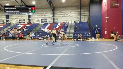 125 lbs 5th Place Match - William Bishop, Reinhardt University (ga) vs Sam Gosnell, Montreat College