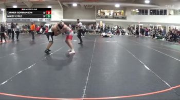 285 lbs Champ. Round 1 - Mikey Lytle, Salem University vs Tanner Gormanson, UW Parkside