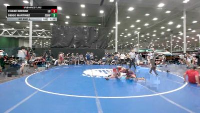 122 lbs Rr Rnd 3 - Chase Dredge, Liberty - HSBAFC vs Deigo Martinez, Scorpions SJV - HSBAFC