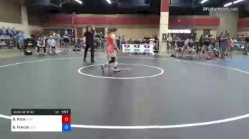 53 kg Consi Of 16 #2 - Brooklyn Pace, Legends Of Gold Las Vegas vs Brooke French, Level Up Wrestling Center