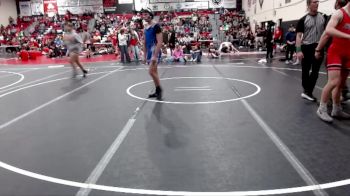 157 lbs Round 3 (12 Team) - Kaid Stockton, Bear Lake vs Jonah Knapp, Gooding High School