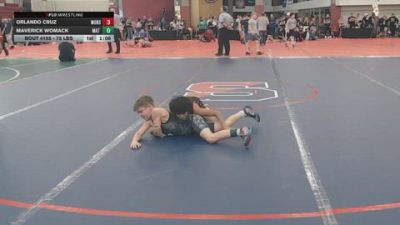 75 lbs Rr Rnd 1 - Orlando Cruz, Monster Garage vs Maverick Womack, Mat Assassins