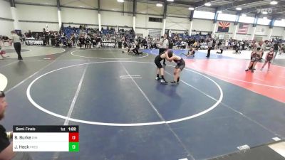 Semifinal - Briggs Burke, Rim County Grapplers vs Joel Heck, Prescott