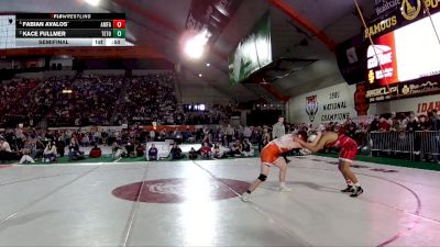 4A 165 lbs Semifinal - Fabian Avalos`, American Falls vs Kace Fullmer, Teton