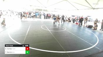 165 lbs Semifinal - Eric Cortez, Team Alpha Male vs Tatum Garcia, New Mexico Bad Boyz