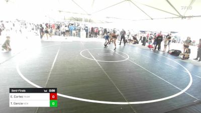 165 lbs Semifinal - Eric Cortez, Team Alpha Male vs Tatum Garcia, New Mexico Bad Boyz