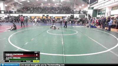 95 lbs Cons. Round 4 - Fabian Contreras, Nampa West vs Austin Hibbard, Eagle