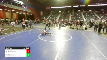 46 lbs 2nd Place - Murphy Arnold, Chatfield WC vs Krew Meyer, Colman Egan Wrestling