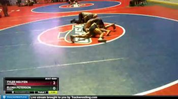 4 lbs Quarterfinal - Elijah Peterson, Marist vs Tyler Nguyen, Columbus