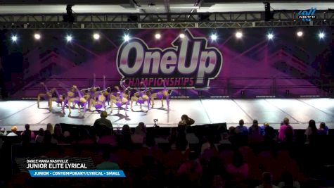 Dance Mania Nashville - Junior Elite Lyrical [2025 Junior - Contemporary/Lyrical - Small Day 3] 2025 One Up Grand Nationals