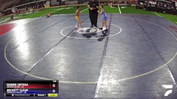 126 lbs Placement (16 Team) - ROBBIE ORTEGA, Nevada SILVER vs Beckett Clear, Temecula Valley