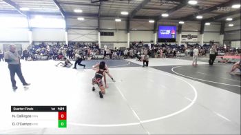 106 lbs Quarterfinal - Noah Callirgos, Grindhouse WC vs Daric O'Campo, Kingman