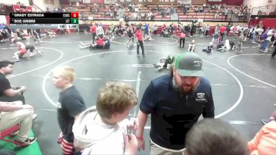 100 lbs Cons. Semis - Boe Grimm, J.E.T. vs Grady Estrada, Fighting Squirrels Wrestling Club