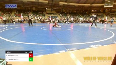 80 lbs Round Of 32 - Parker Stanisz, Howe Wrestling School vs Gus Camarillo, Standfast