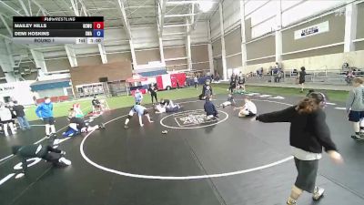 85 lbs Round 1 - Mailey Hills, Green Canyon Wrestling Club vs Demi Hoskins, Sanderson Wrestling Academy