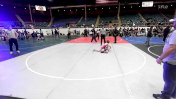 62 lbs Round Of 32 - Jeramiah Lucero, Capital City Jr Wrestling vs Ashlynn Clark, Team Oklahoma