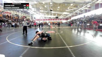 126 lbs Round Of 16 - Nathan Taub, Needham vs Dariush Afsharian, Beverly