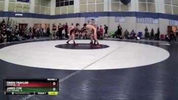 132 lbs Round 2 (4 Team) - Owen Traylor, Mater Dei vs Jared Cox, East Central