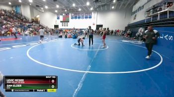 90 lbs Quarterfinal - Sam Elder, CCA vs Levic McGee, Sage Valley Jr High