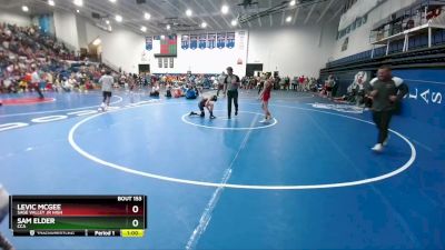 90 lbs Quarterfinal - Sam Elder, CCA vs Levic McGee, Sage Valley Jr High