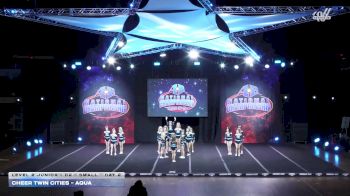 Cheer Twin Cities - Aqua [2025 L2 Junior - D2 - Small Day 2] 2025 America's Best Grand Nationals