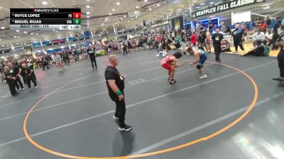 175 lbs Semifinal - Miguel Rojas, Unattached vs Royce Lopez, Unattached