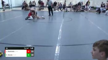 95 lbs Finals (2 Team) - Spencer Keyes, RAIDER NATION WC vs Leo Badolato, SCANLAN WA